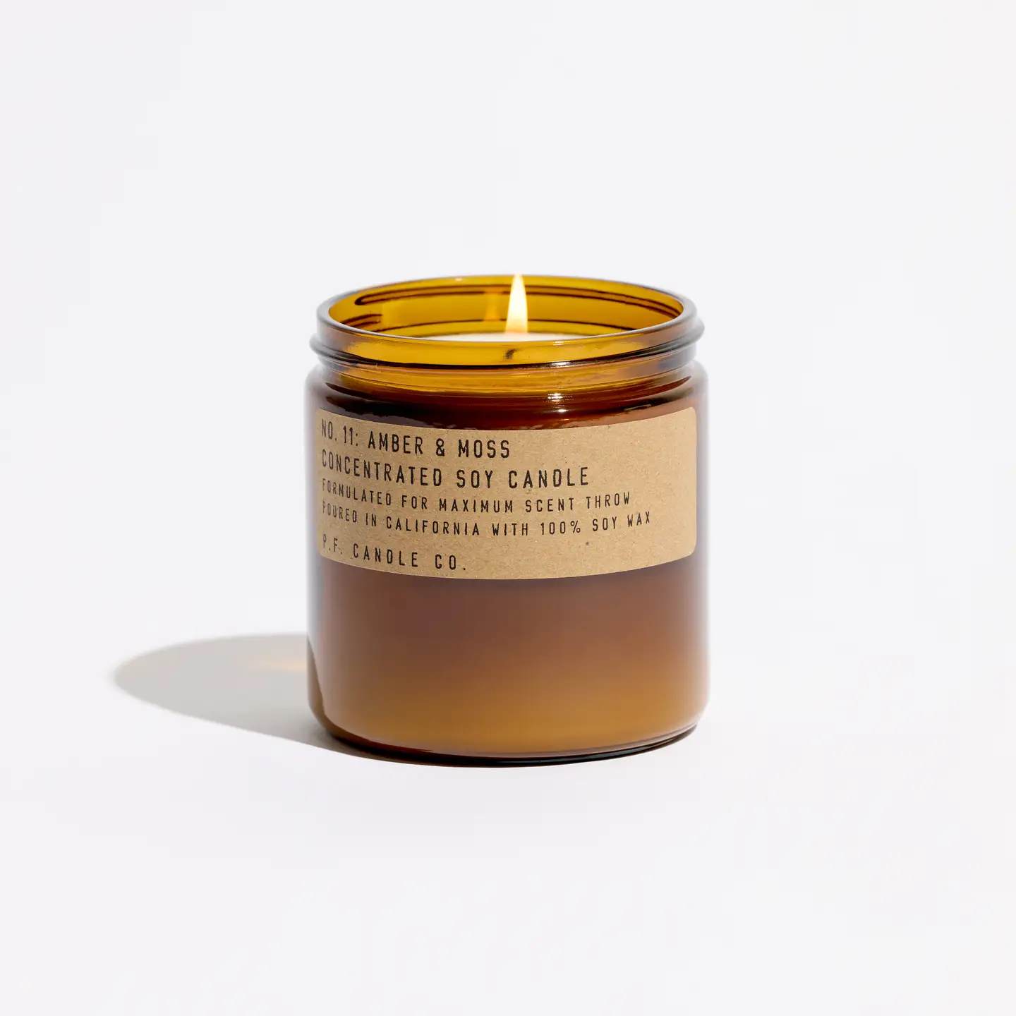 Amber & Moss Large Concentrated Candle