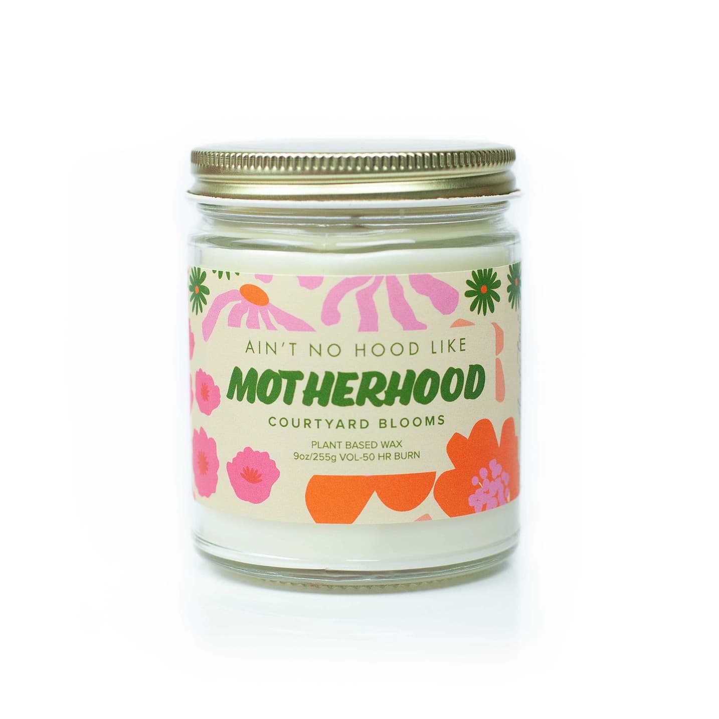Austy Lou Ain't No Hood Like Motherhood 9oz Soy Candle