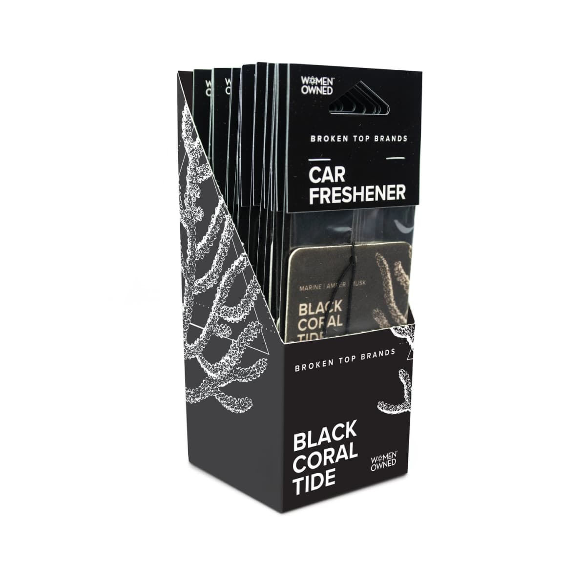 Black Coral Tide Car Freshener