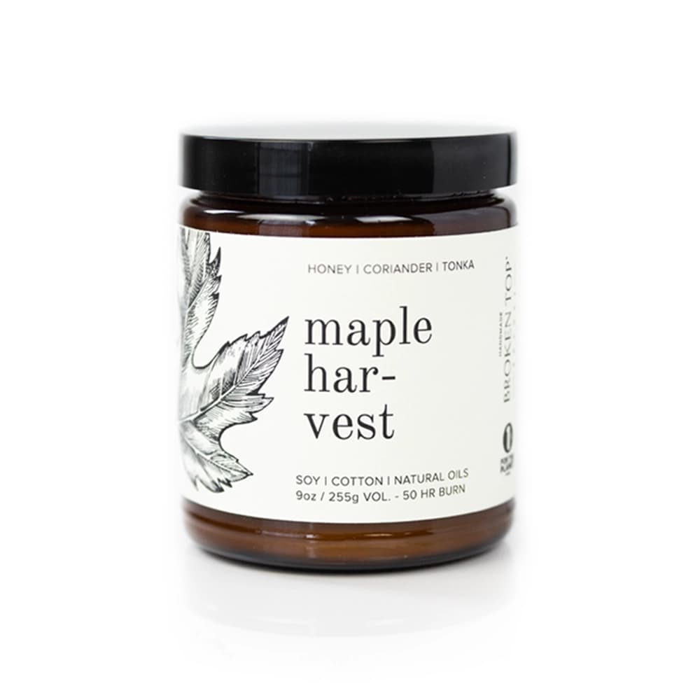 Maple Harvest 9oz Soy Candle