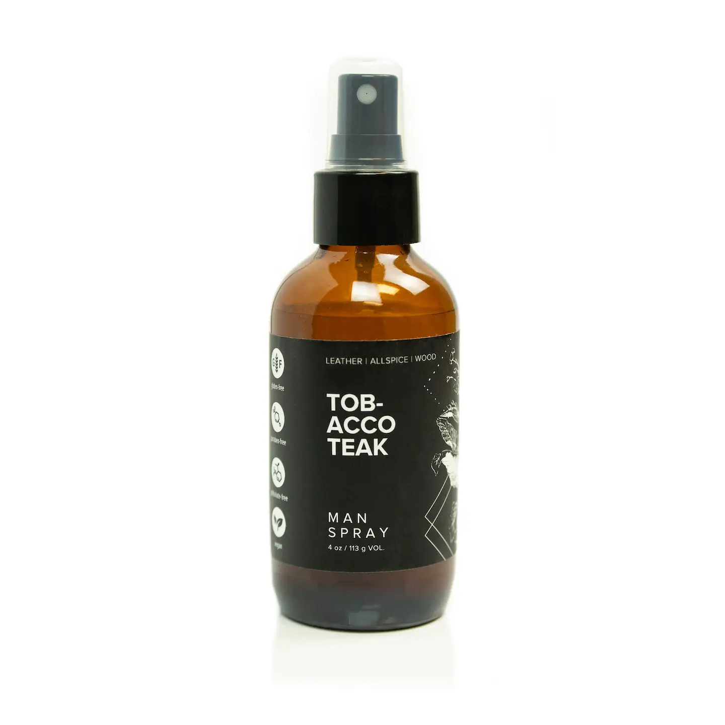 Tobacco Teak Room & Linen Spray