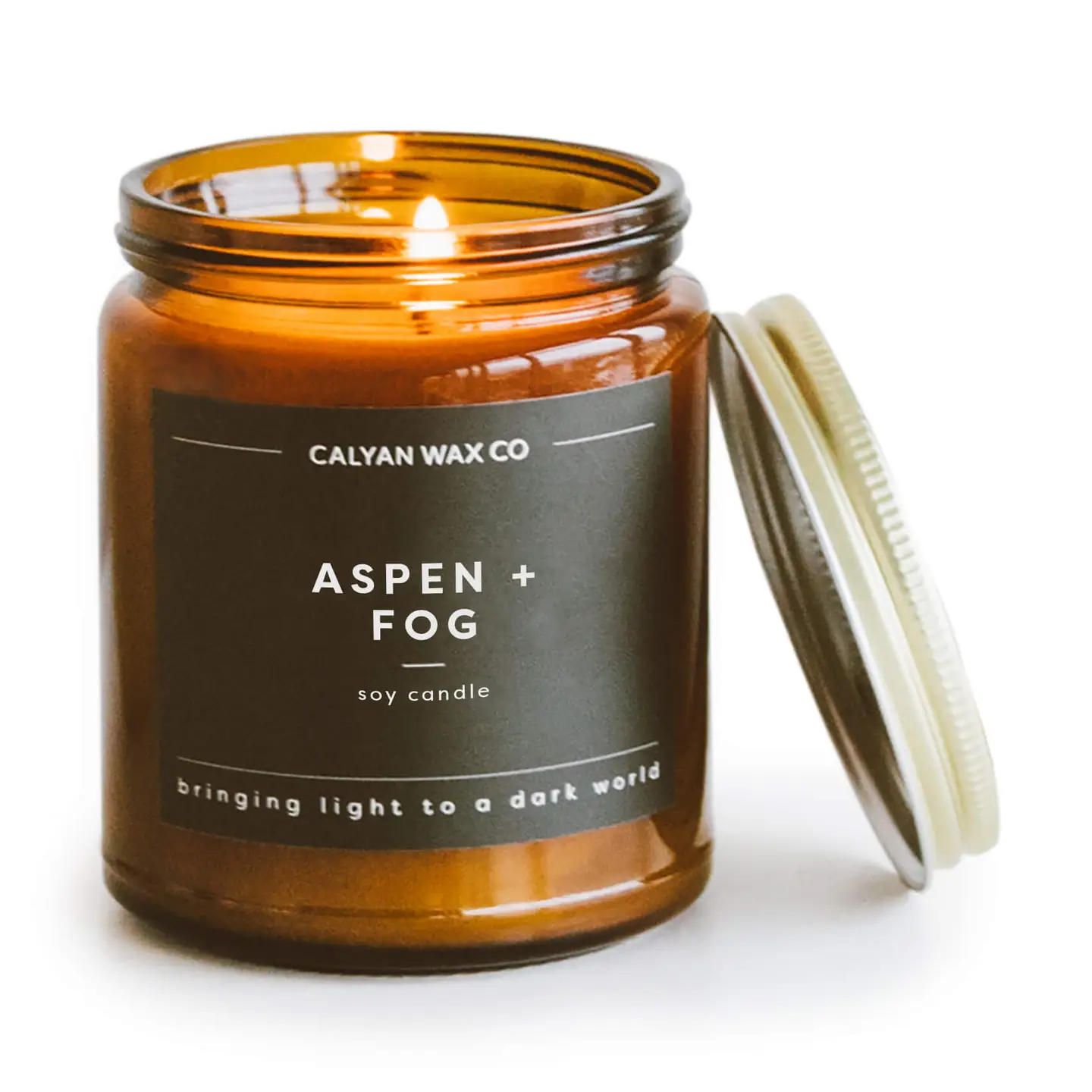 Aspen + Fog Amber Jar