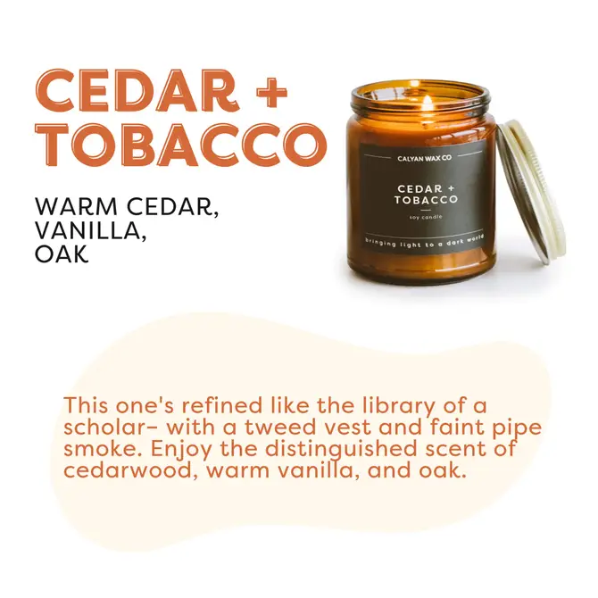 Cedar + Tobacco
