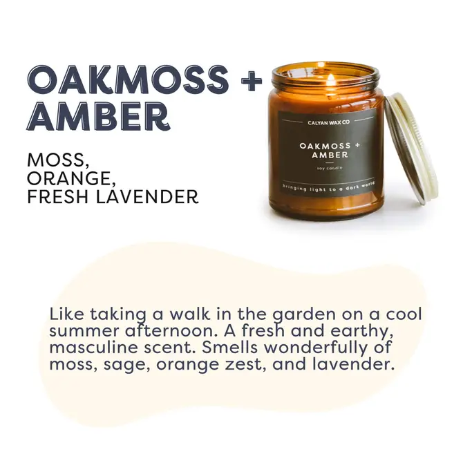 Oakmoss + Amber