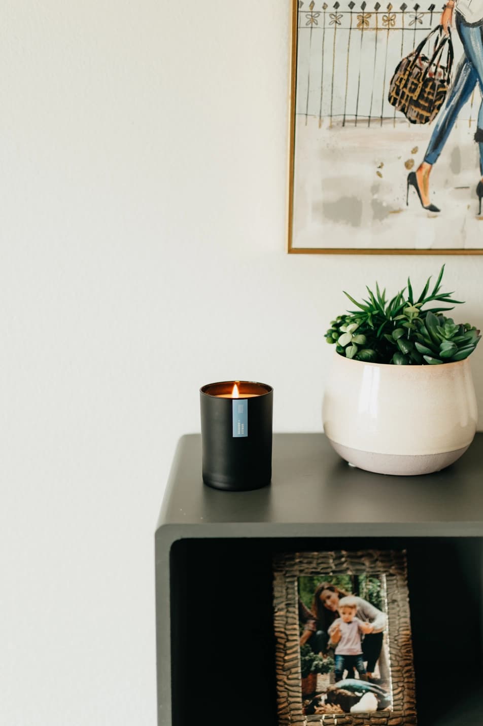 Seaside + Citrus Matte Black Tumbler Soy Candle
