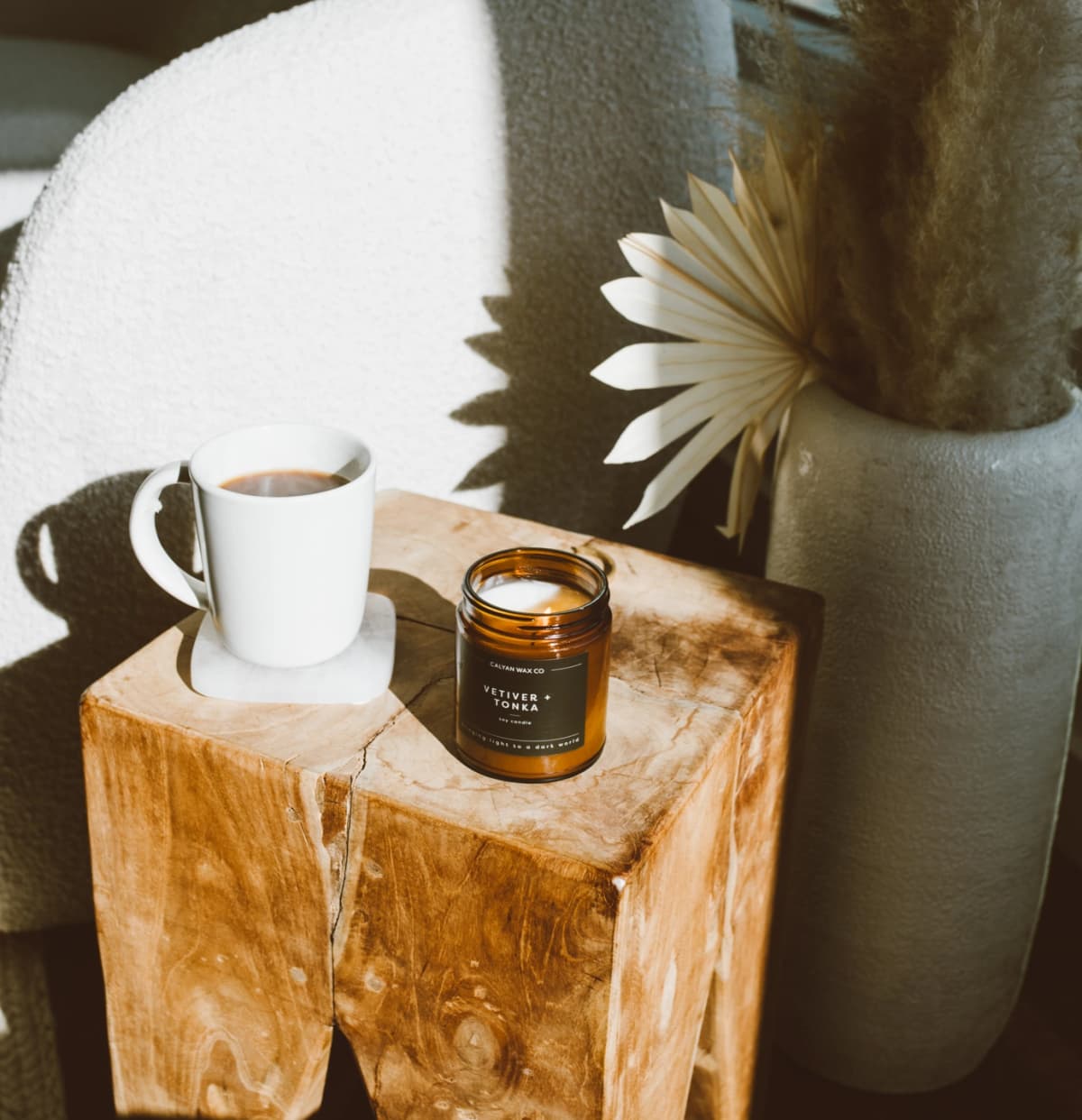 Vetiver + Tonka Amber Jar Soy Candle