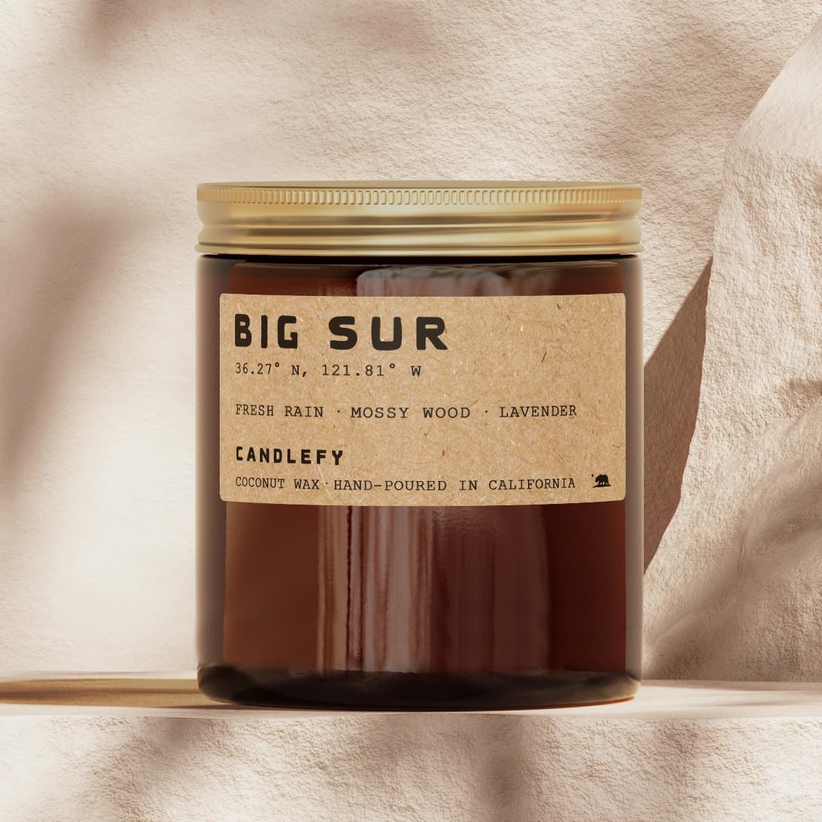 Candlefy Big Sur soy candle