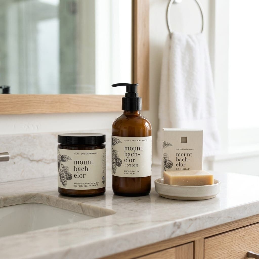 Mount Bachelor Bathroom Set