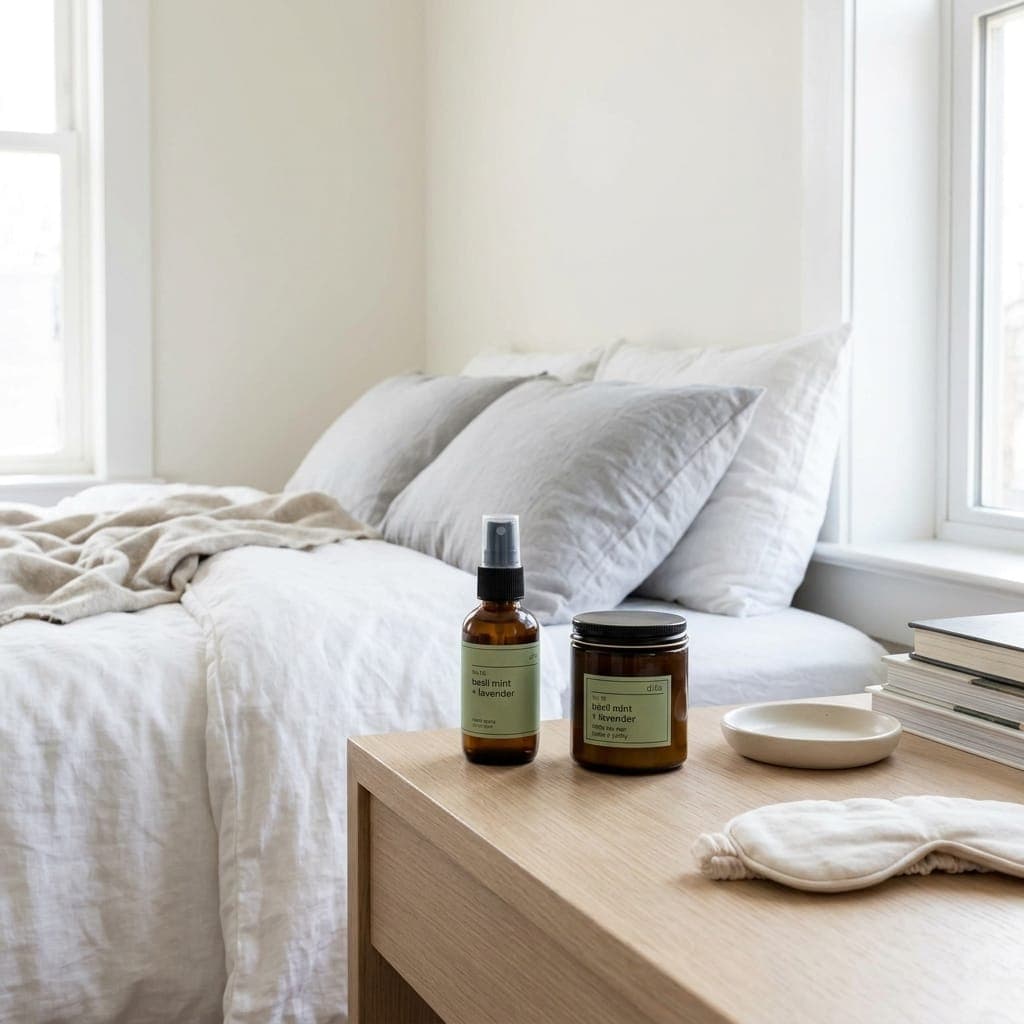 Basil Mint and Lavender Bedroom Set