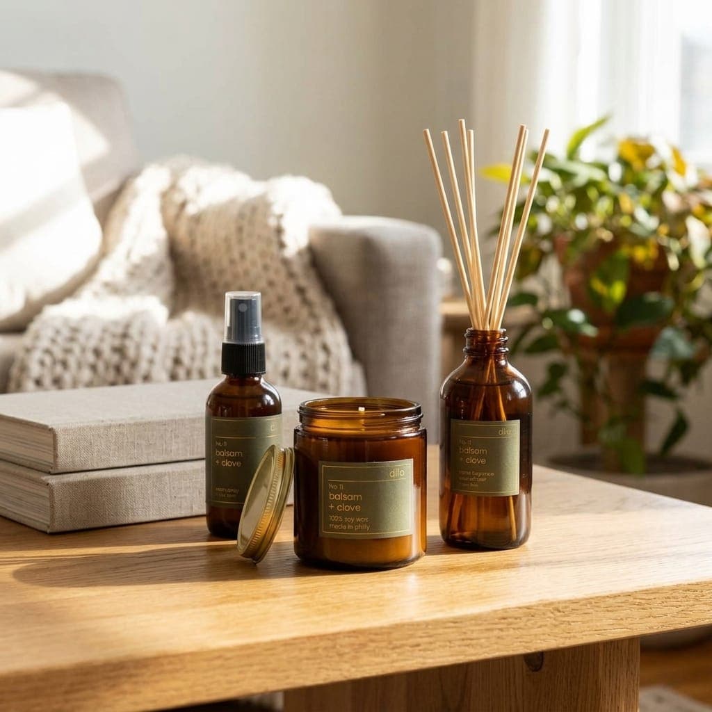 Balsam and Clove Living Room Set