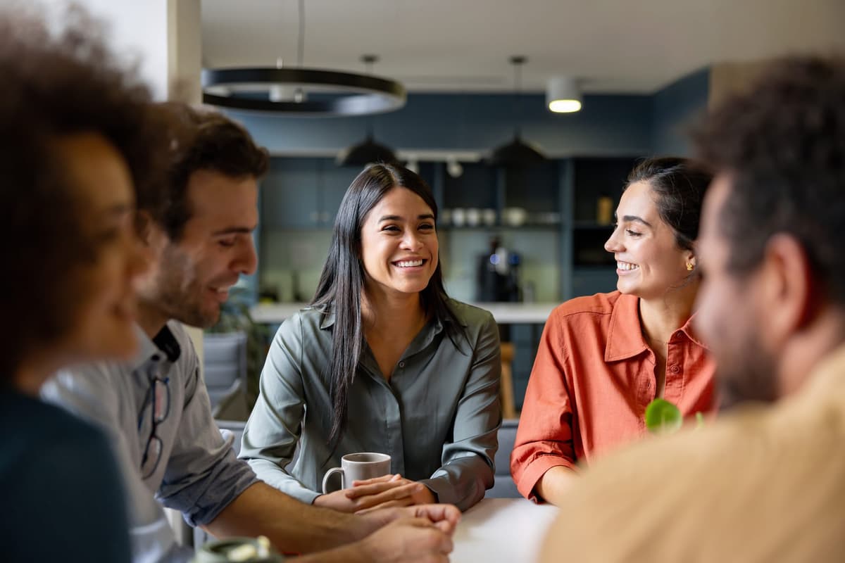Young professional starting career with confidence