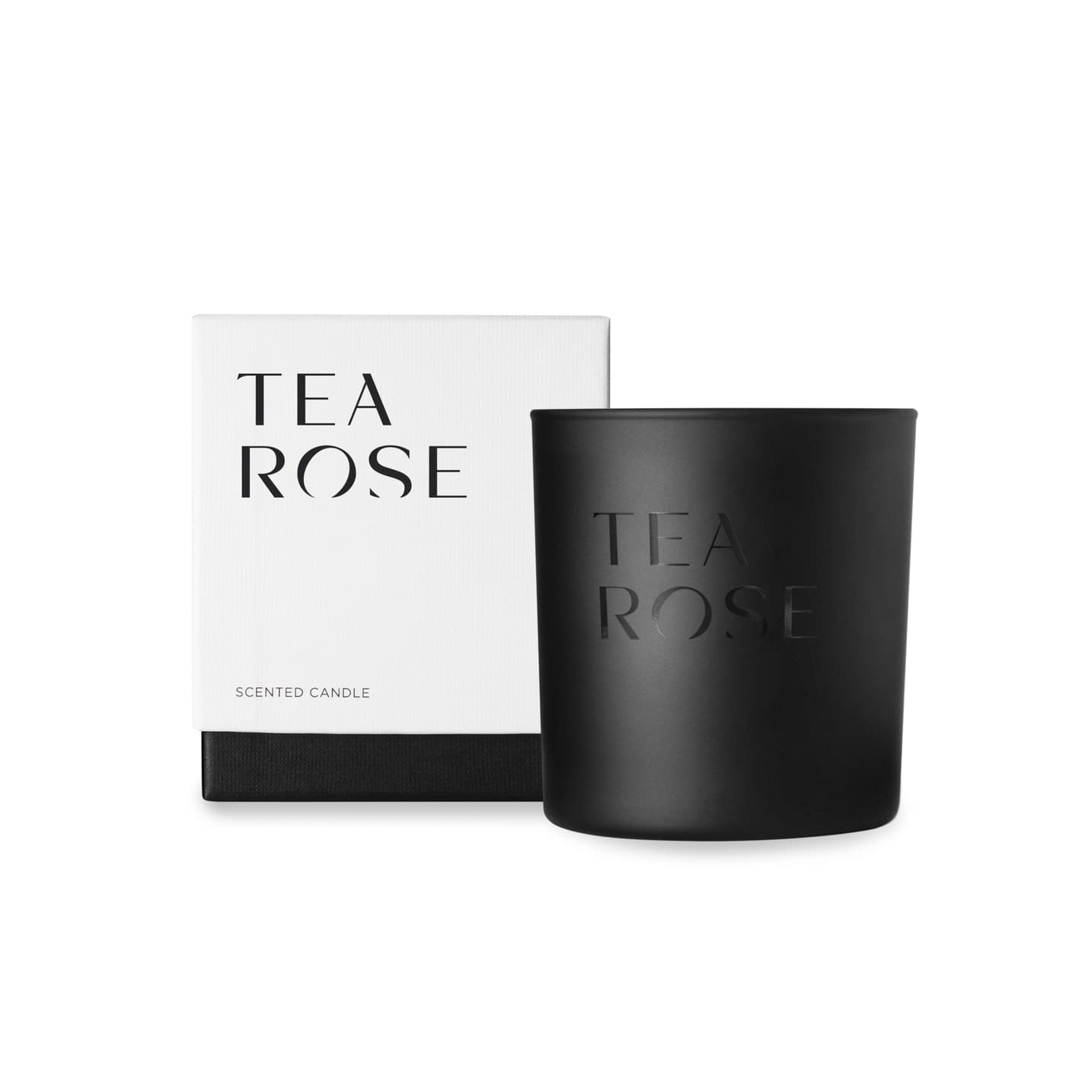Tea Rose Scented Candle