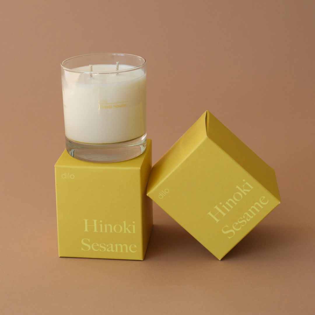 Hinoki Sesame Candle 3